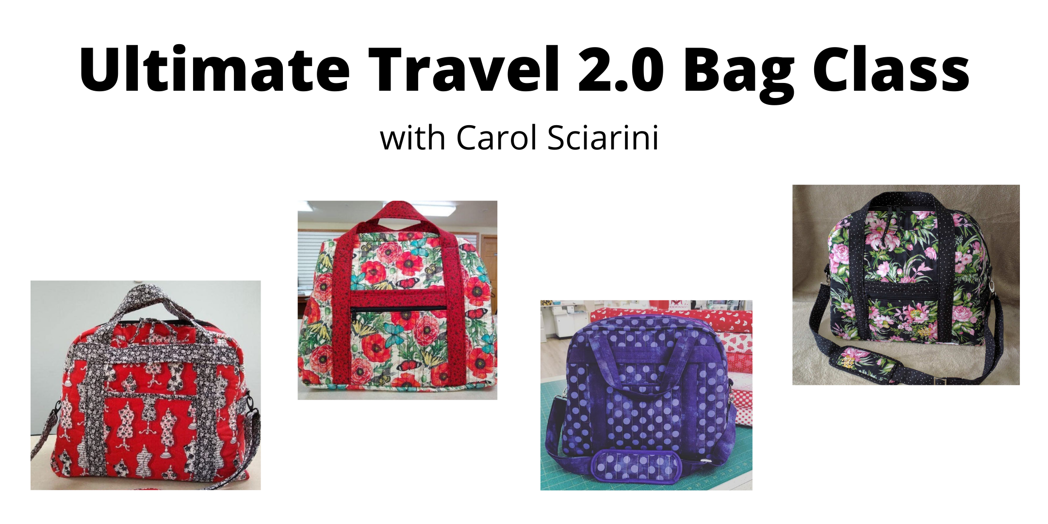 Ultimate travel bag pattern sale